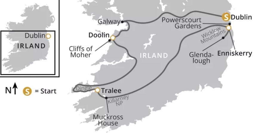 Busrundreise Kleingruppe Irland