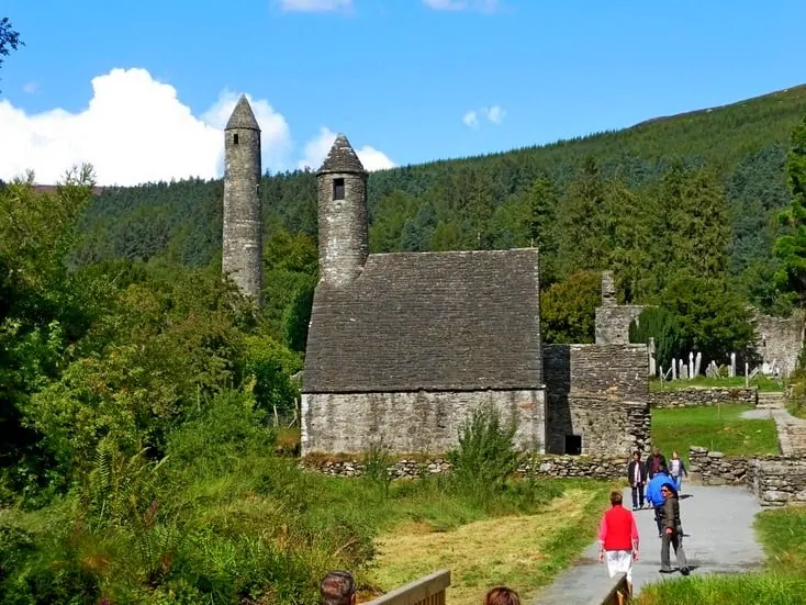 St. Keran's Church, Glendalough, Irland