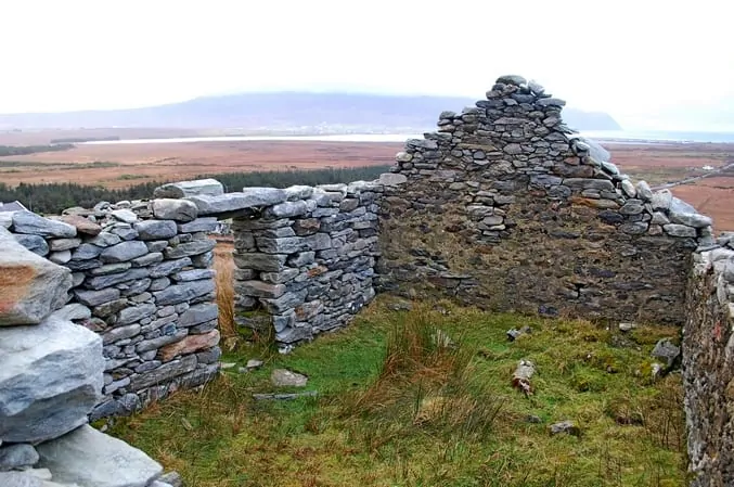 Deserted Village Achill Island, Heinrich Böll irisches Tagebuch