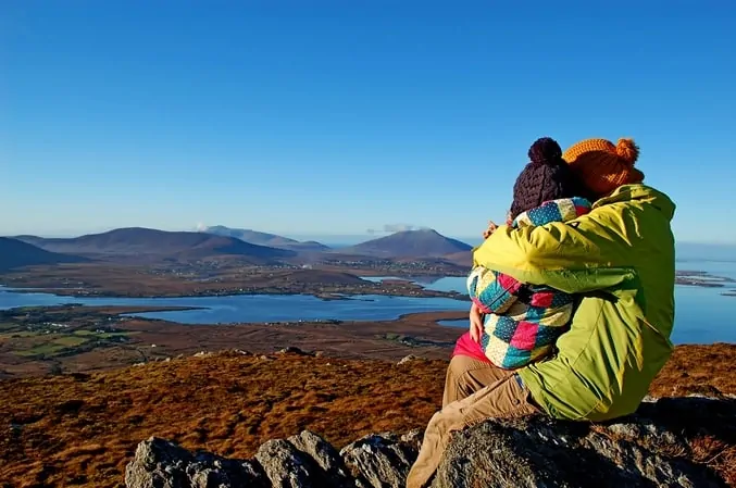 Wandern auf Achill Island mit Kindern
