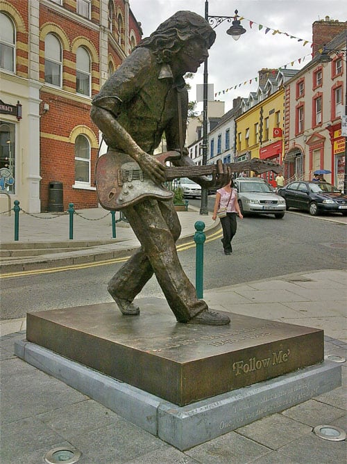 Rory Gallagher Statue Ballyshannon