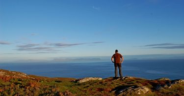 Wandern Irland Küste