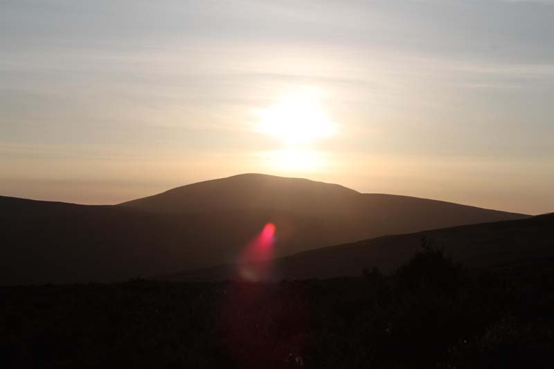 Tagesanbruch in Glendalough