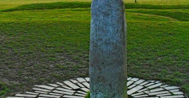 Lia Fail Stone of Destiny Hill of Tara Meath Irland