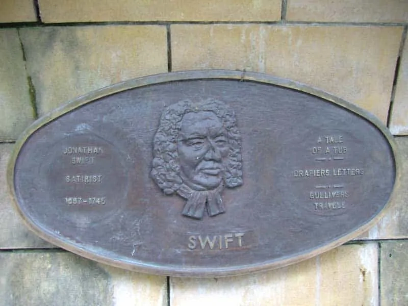 Jonathan Swift Plakette