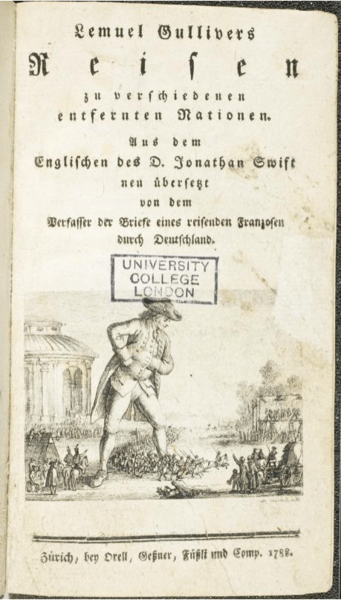 Gullivers Reisen von Jonathan Swift