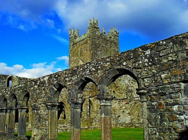Jerpoint Abbey Kilkenny Irlands historischer Osten