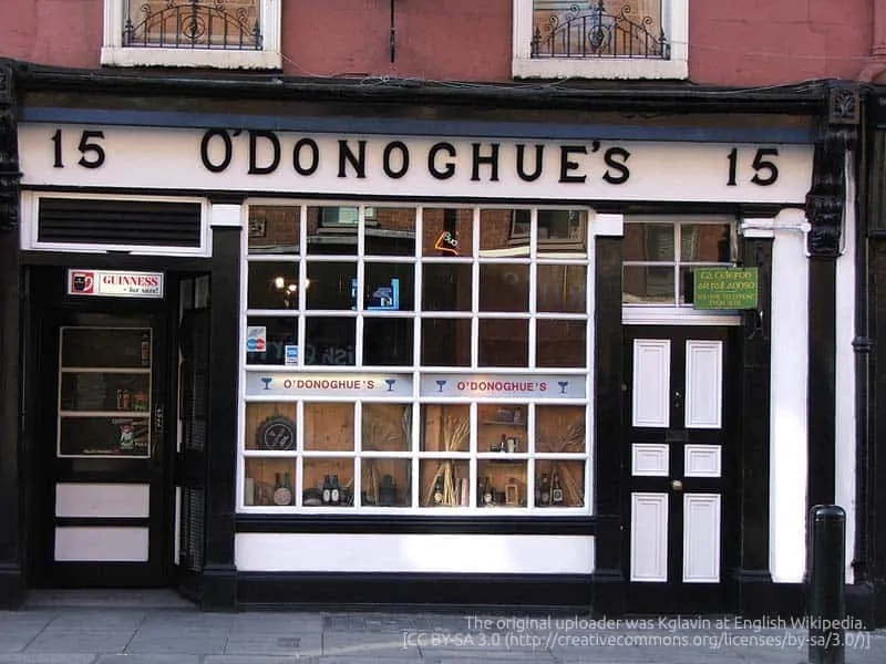 ODonoghue Pub Dublin