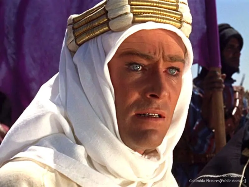 Peter O'Toole als Lawrence von Arabien