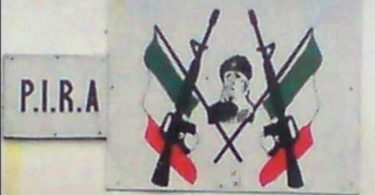 IRA, Plakat der IRA in Belfast