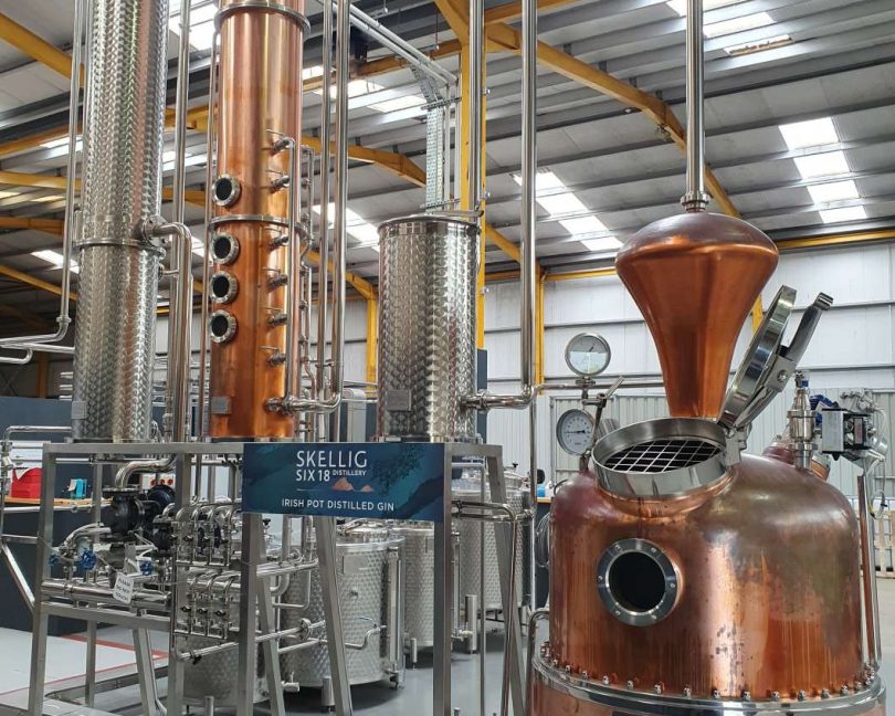 Skellig Six18 Whiskey Gin Brennerei Kerry Irland